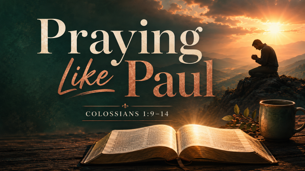 Praying Like Paul